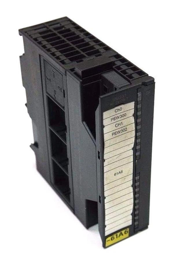 Used SIEMENS 6ES7 331-7KB02-0AB0 SIMATIC S7 INPUT ANALOG MODULE 2POINT, 20PIN
