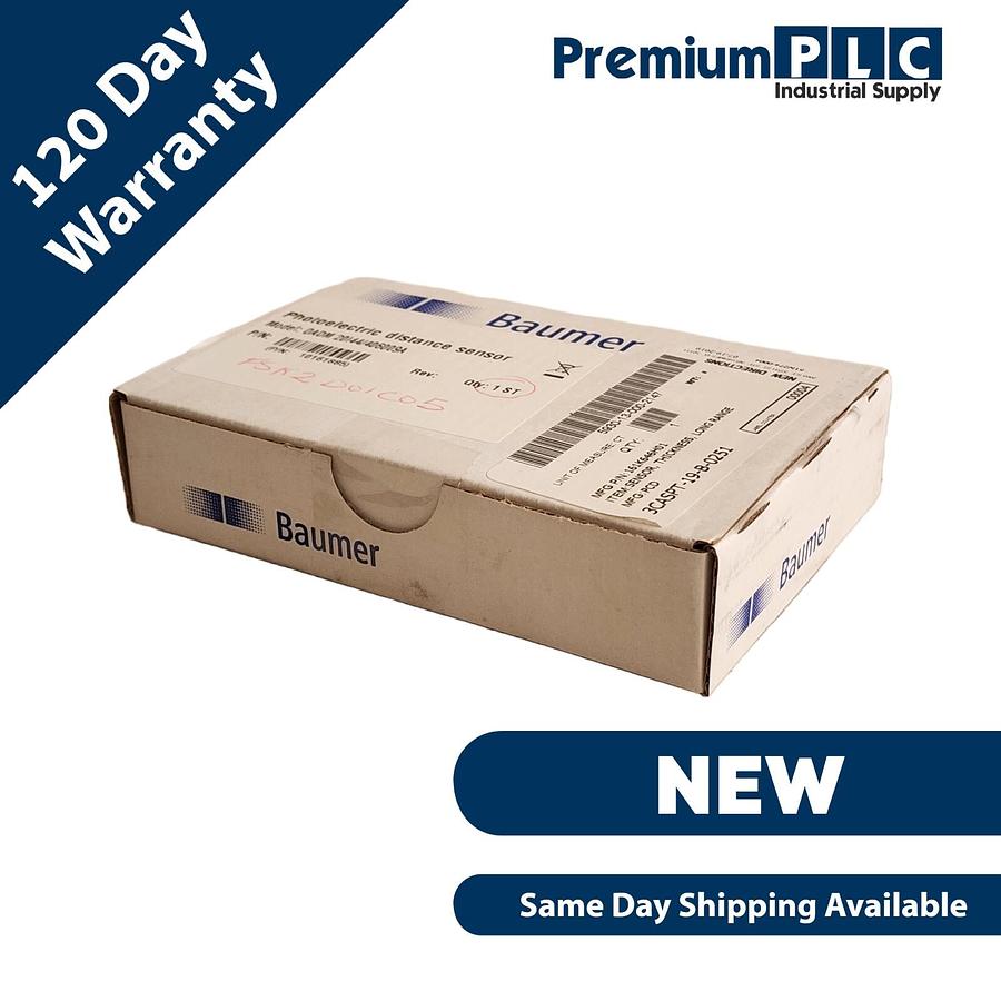 Used NEW BAUMER CH-8501 / OADM 20I44/406009A DISTANCE LASER POSITION SENSOR 10161885