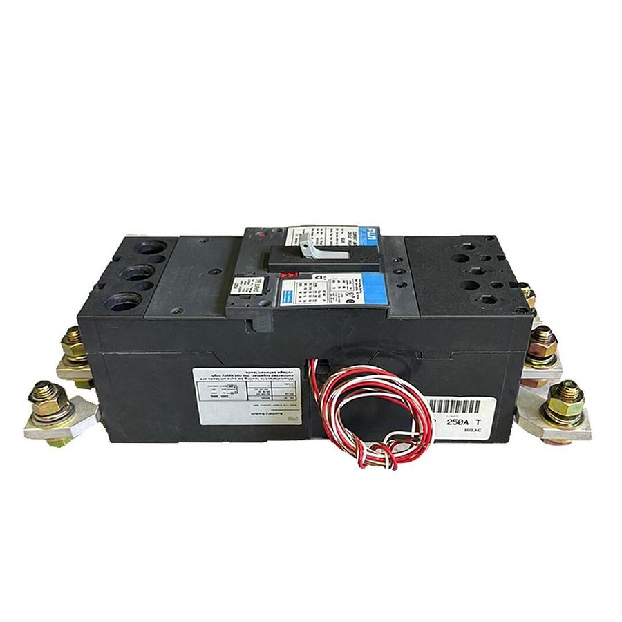 Used NEW FUJI ELECTRIC BU3JHC CURRENT LIMITING CIRCUIT BREAKER 250A 600VAC 3-POLE
