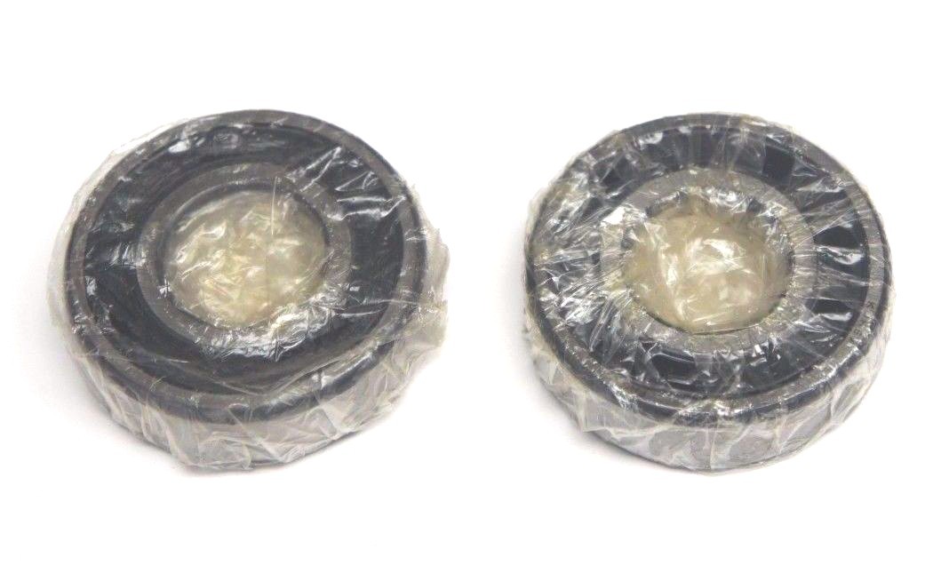Used LOT OF 2 NEW SKF 6204 SINGLE ROW BALL BEARINGS 6204