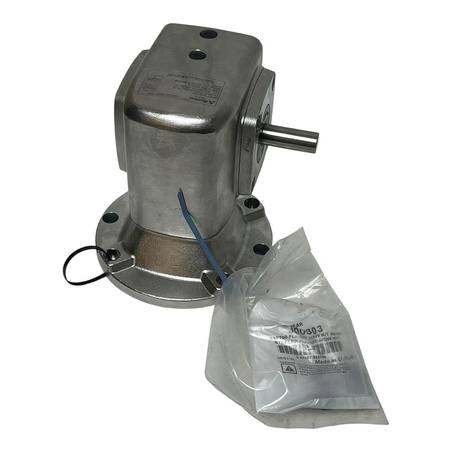 Used Boston Gear SSF715-20K-B5-JS1 Stainless Speed Reducer 20:1 Gearbox W03635 New
