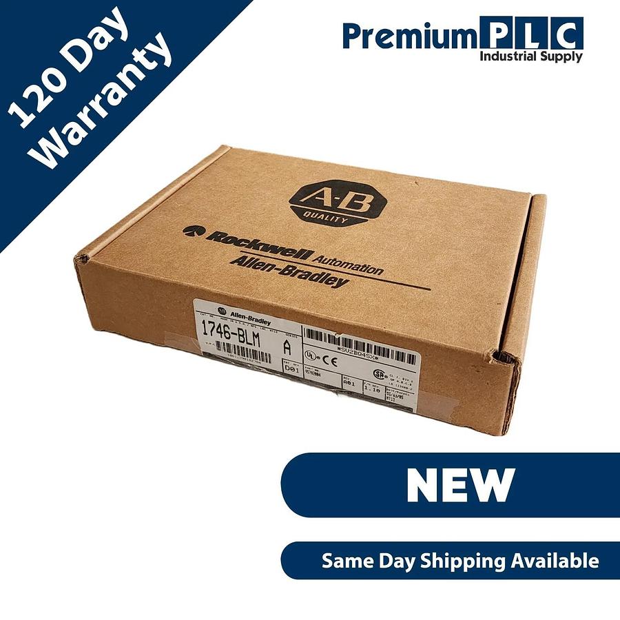 NEW ALLEN BRADLEY 1746-BLM /A BLOW MOLDING MODULE F/W REV 1.10 CAT REV. D01