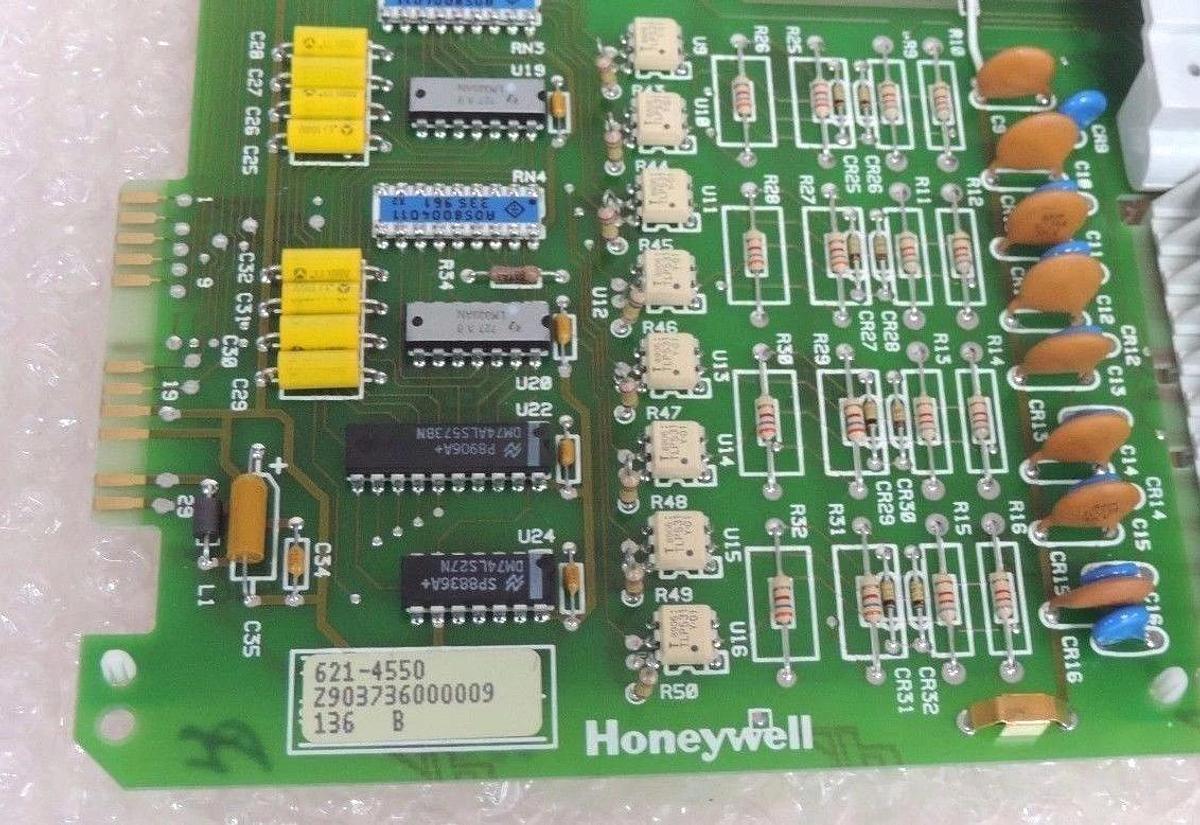 Refurbished REPAIRED HONEYWELL 621-4550R INPUT MODULE 6214500R, D030009083 REV. B