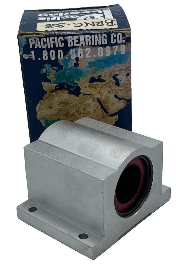 Pacific Bearing PBC P16 Simplicity 1" Plain Linear Bearing Pillow Block