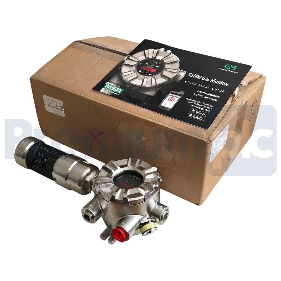 Used MSA S5000 Methane LEL Gas Monitor Bluetooth-HART S5000-2-0-0-2-00-R31-D00-0 NSMP