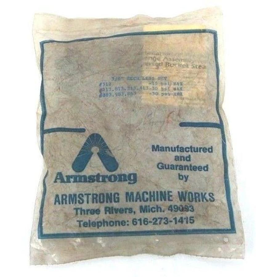 Used NEW ARMSTRONG 3/8" MECH LESS BKT KIT