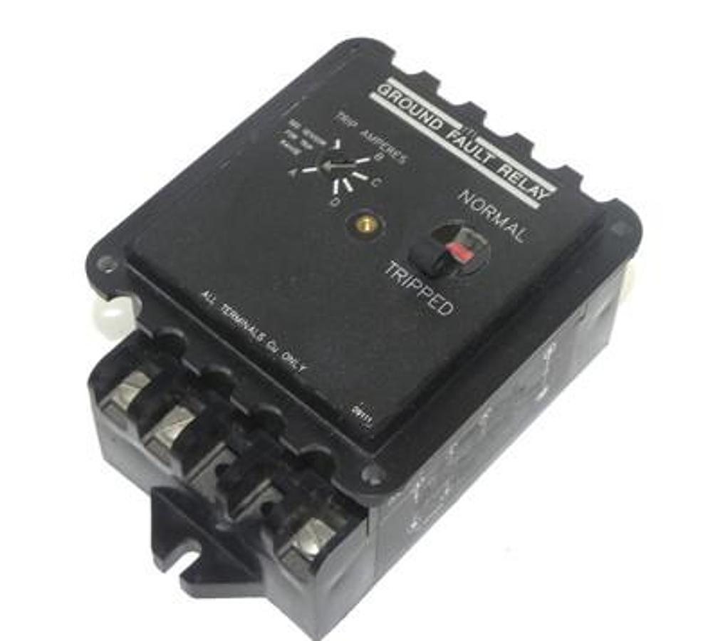 Used GENERAL ELECTRIC GFM-353 GROUND FAULT RELAY GFM353