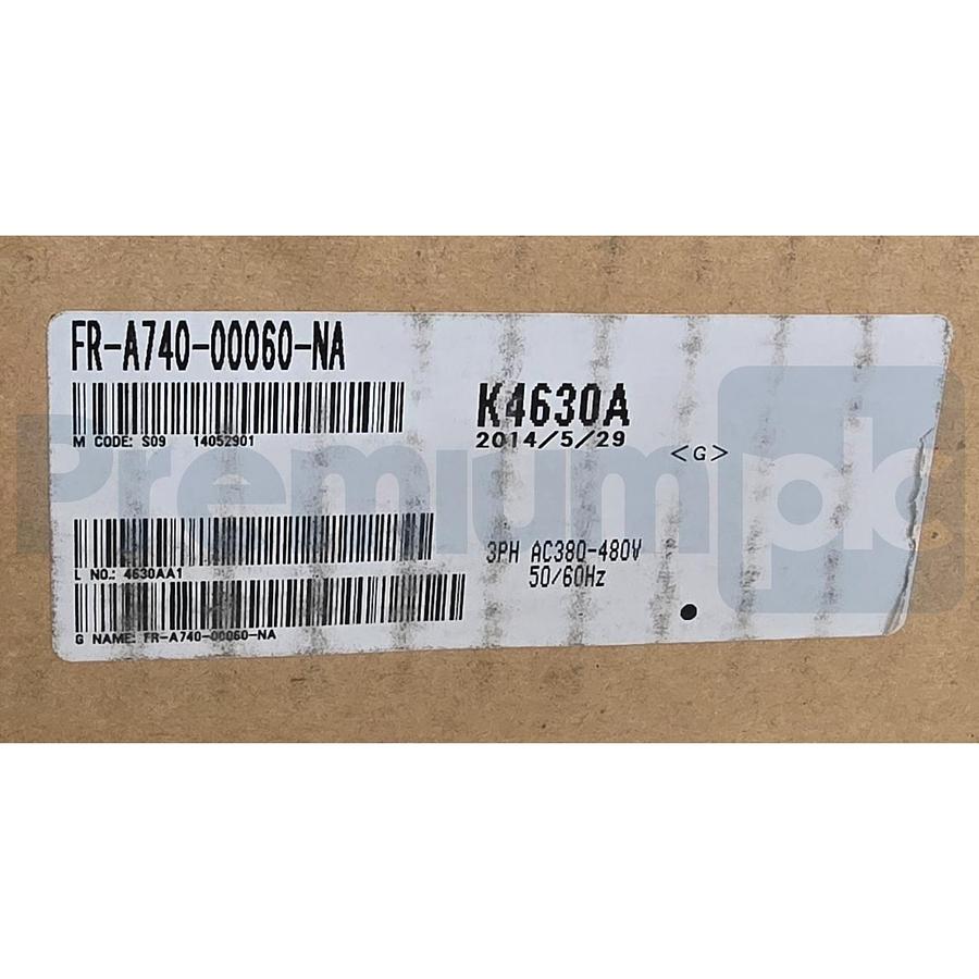 Used MITSUBISHI FR-A740-00060-NA FREQROL FR-A700 INVERTER VFD 3PH/380-480VAC NSMP