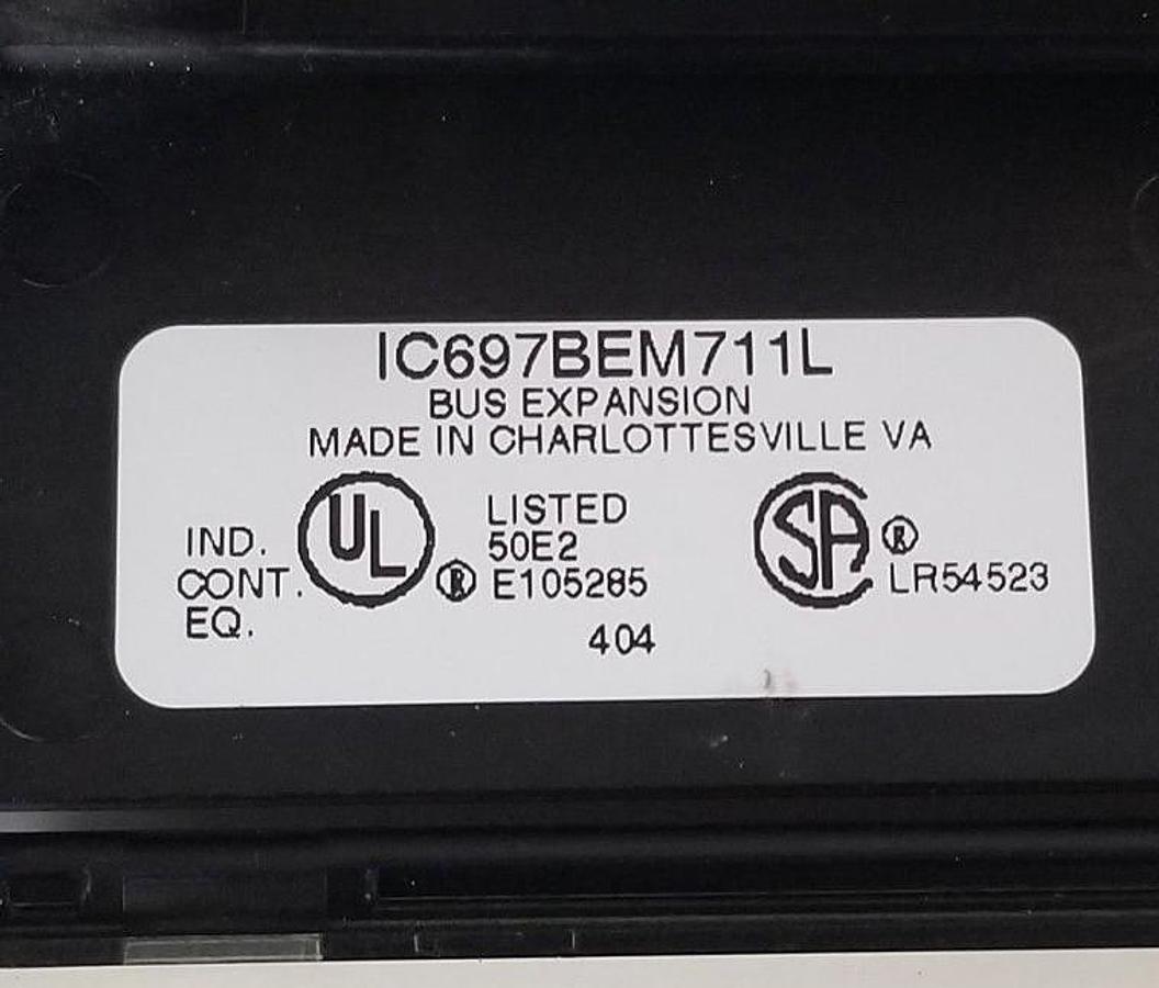Used GE FANUC IC697BEM711L BUS EXPANSION MODULE IC697BEM711