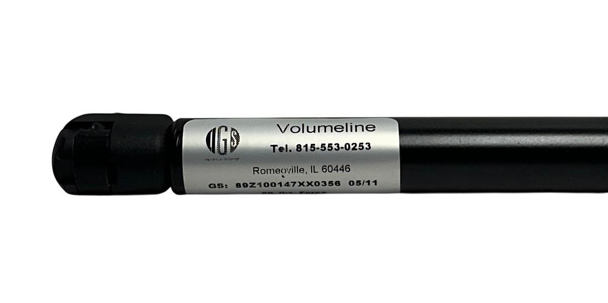 Used IGS 89Z100147XX0356 VOLUMELINE GAS SPRING SHOCK ABSORBER W/ SAFETY LOCKING NSNP