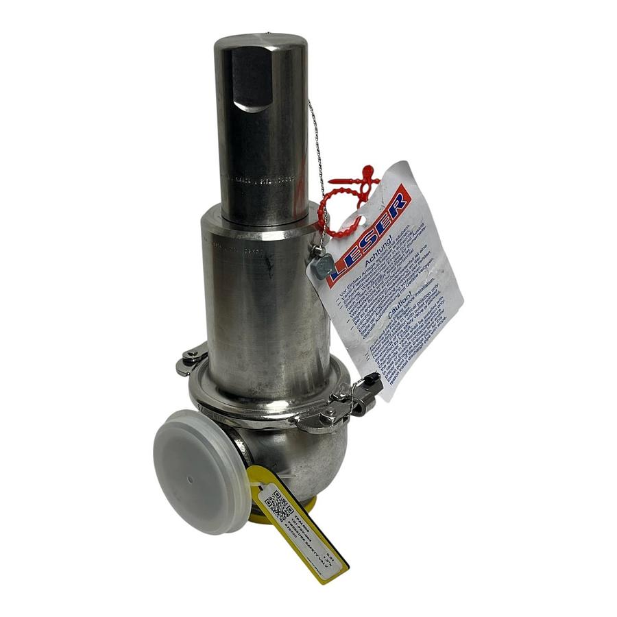 Used Leser Type 483 Clean Service Safety Relief Valve Art-No 4834.7712
