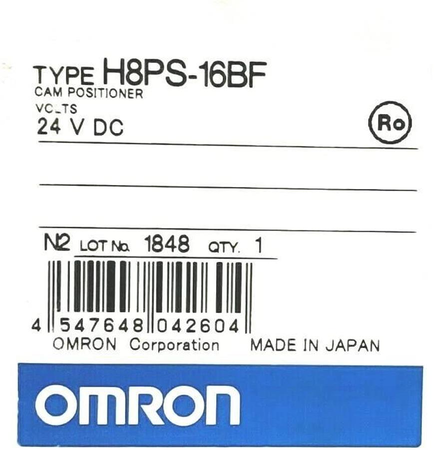 NIB OMRON H8PS-16BF CAM POSITIONER 24V DC, H8PS16BF