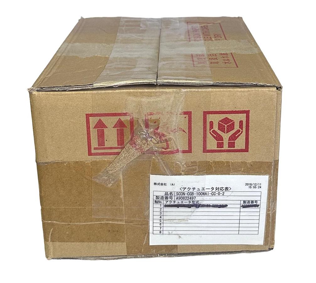 Used NEW IAI CORPORATION SCON-CGB-100WAI-CC-0-2 / SCONCGB100WAICC02 SCON CONTROLLER