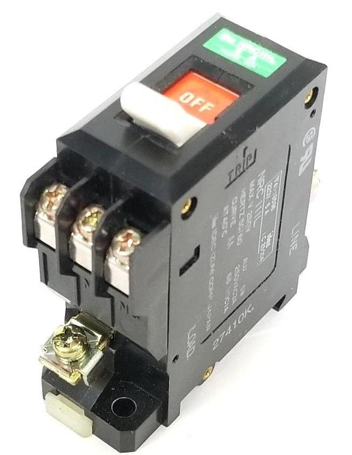 Used IDEC NRC-111L-5A CIRCUIT PROTECTOR 250V 50/60HZ 41-19596 27410K