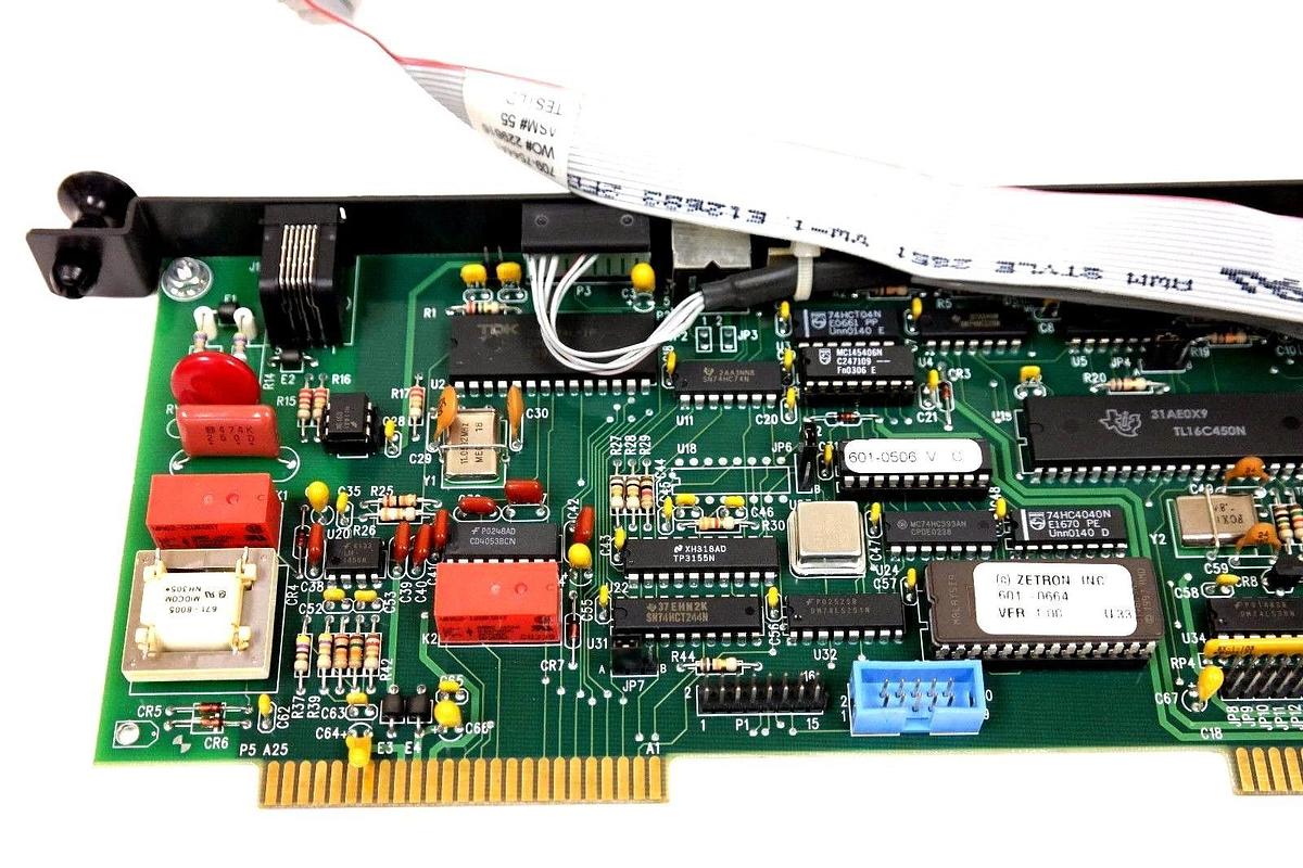Used ZETRON 702-9560 S2000 MASTER CARD II W/709-7544A 7029560 702-9560H.2 7029560H.2