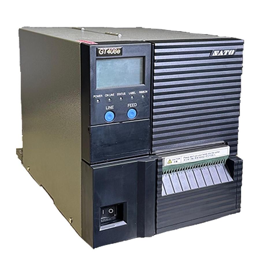 Refurbished REPAIRED SATO GT408e THERMAL BARCODE PRINTER WGT408000 100-240V 50/60Hz