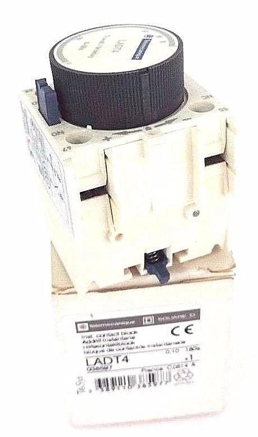 Used NIB TELEMECANIQUE LADT4 INST. CONTACT BLOCK 0,10-180S 038597