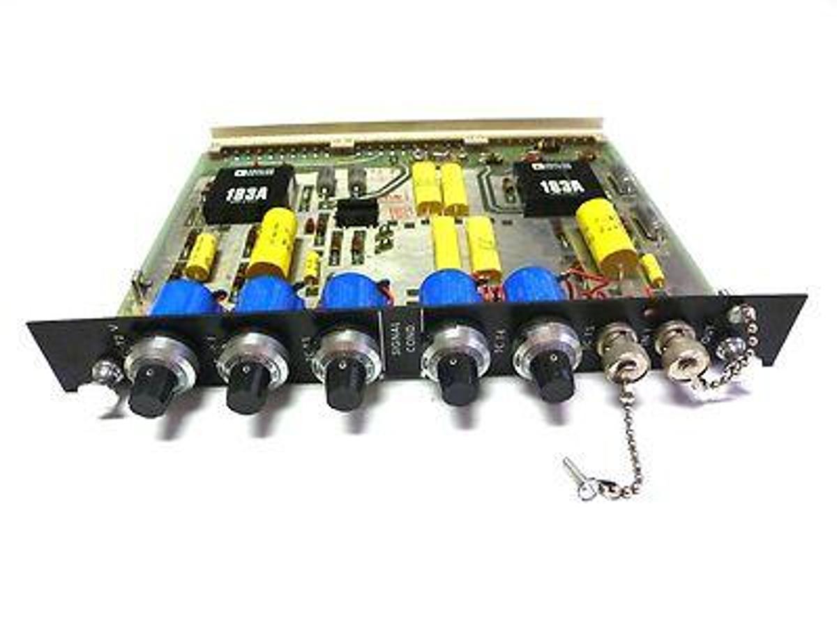 Used GENERAL ELECTRIC 44C331857-G01 SIGNAL CONDITIONING MODULE 60HZ 44C331857G01