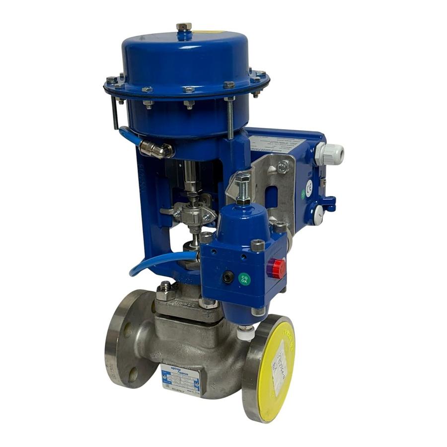 Used Spirax Sarco KEA63 DN25 1" Control Valve SP400 Positioner PN9120E Actuator NEW