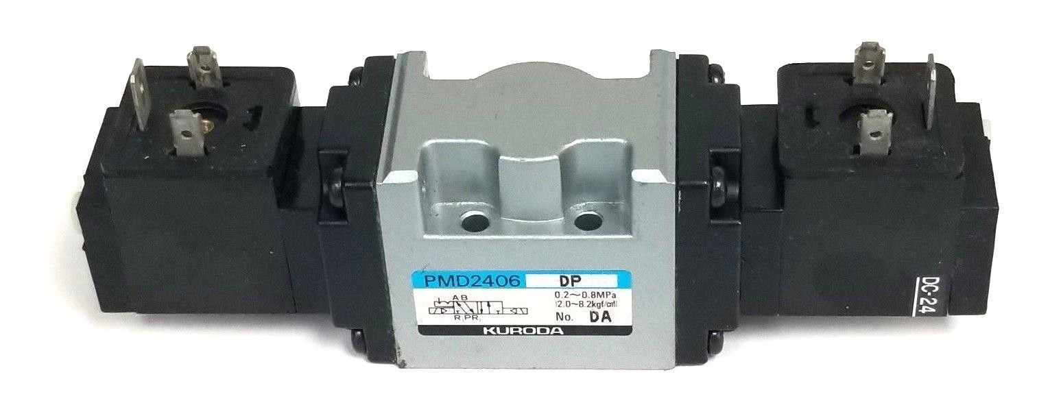 Used KURODA PMD2406DP SOLENOID VALVE DC24V