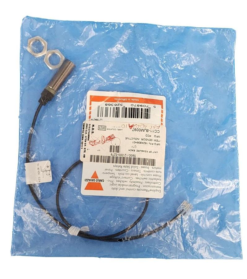 NEW CARLO GAVAZZI IA12DSF04NO-IAC5 PROXIMITY SWITCH INDUCTIVE .2AMP 10-40VDC