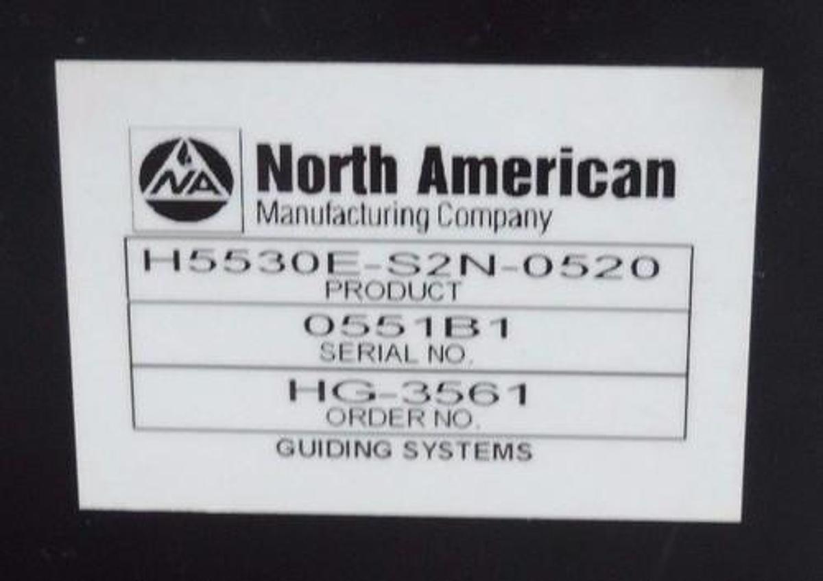 Used NORTH AMERICAN H5530E-S2N-0520 ACTUATOR W/ MCG 23DCM2480 HB5530-298