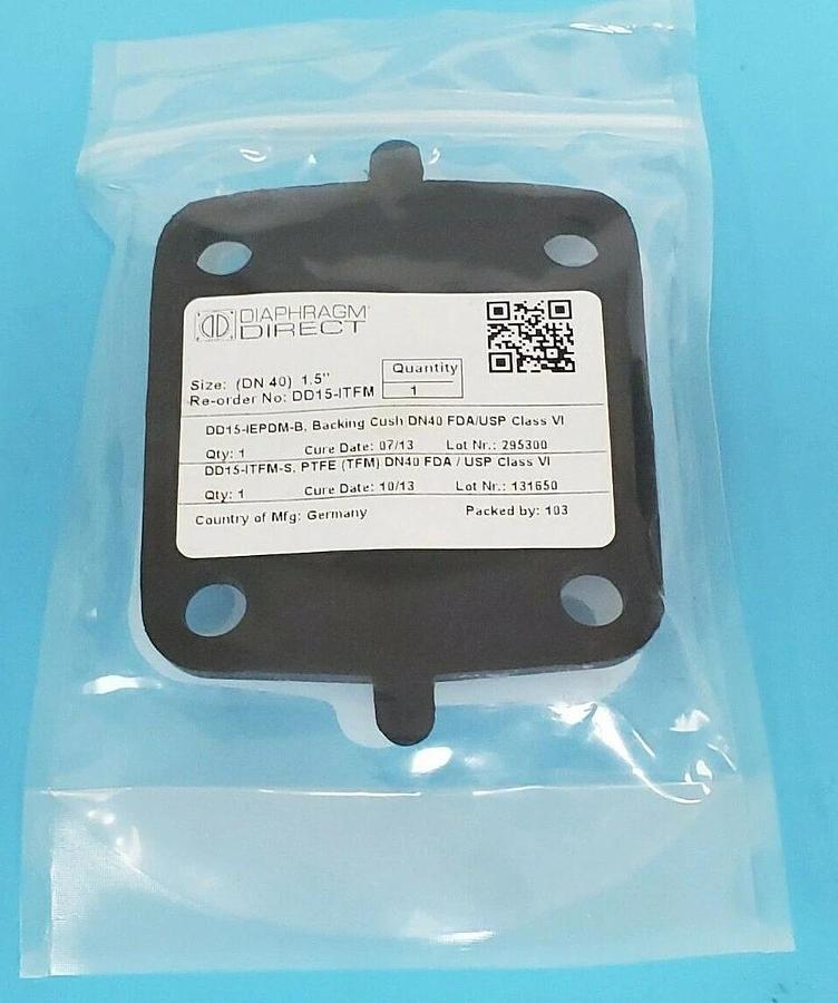Used NEW DIAPHRAGM DIRECT DD15-ITFM DIAPHRAGM DD15ITFM