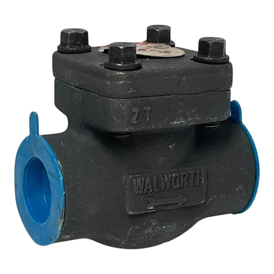 Walworth 1-1/4" Class 800 Forged Steel Ball Check Valve A105N FNPT API 602 NSNP