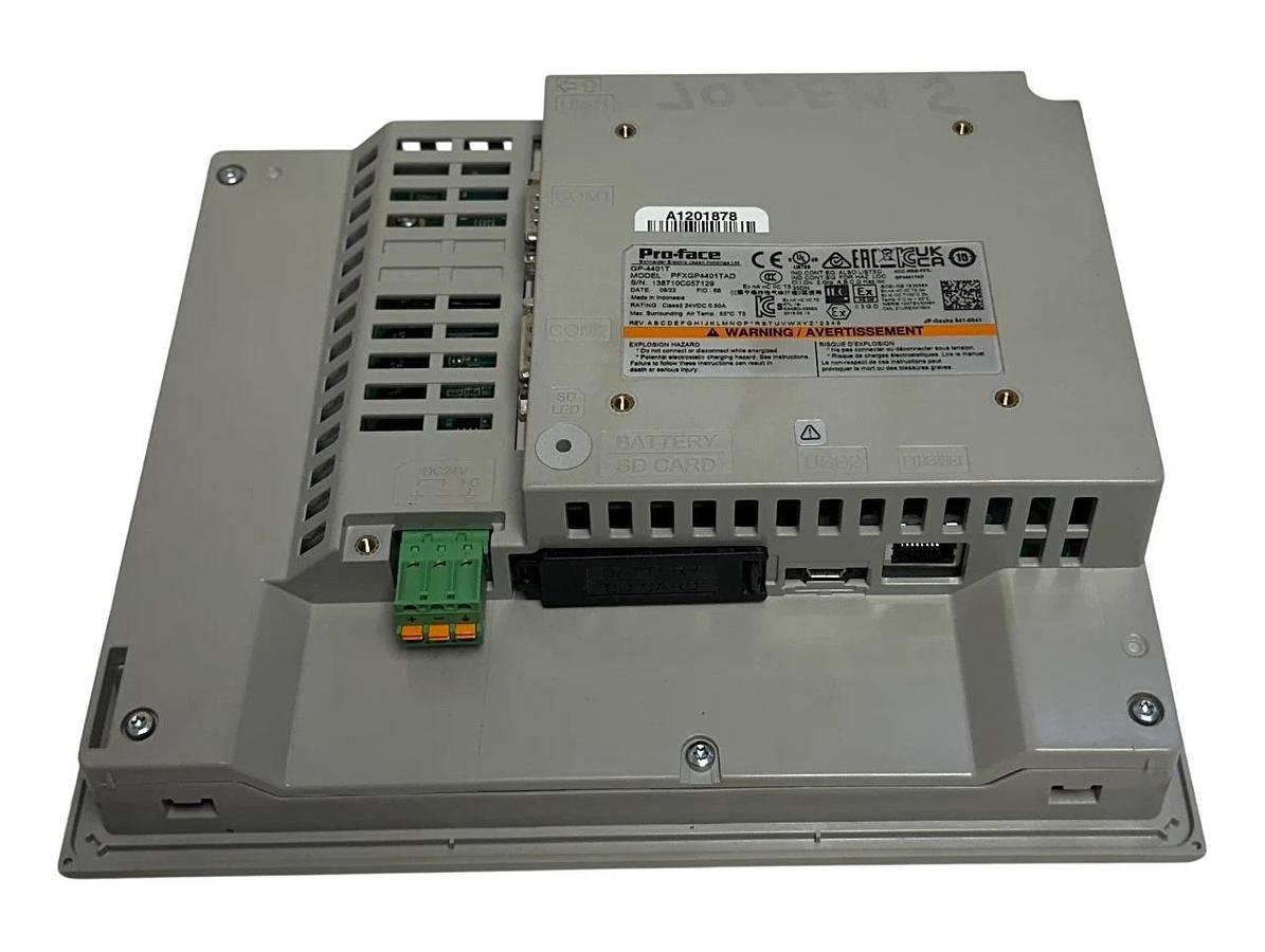Used SCHNEIDER PROFACE GP-4401T / PFXGP4401TAD OPERATOR INTERFACE Ethernet 24VDC USNP