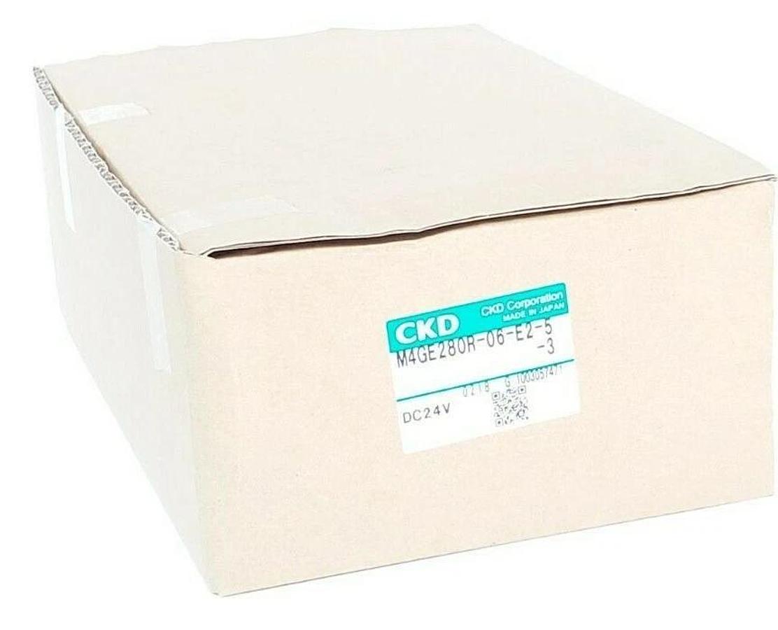 Used NIB CKD M4GE280R-06-E2-5-3 DISCRETE VALVE MANIFOLD ASSEMBLY M4GB120RC6E2HZ1D