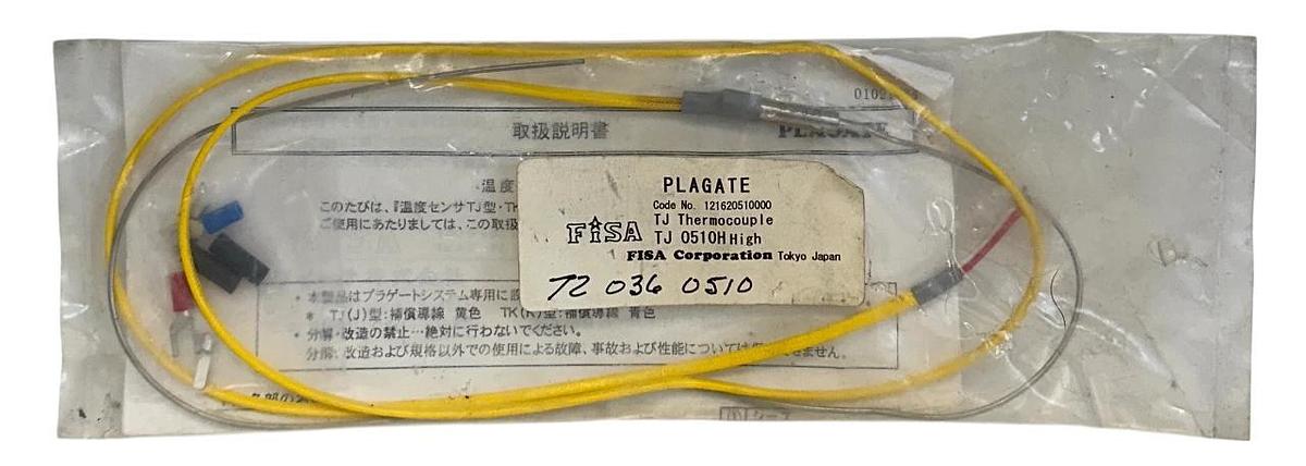 Used FISA 121620510000 PLAGATE TJ THERMOCOUPLE TJ 0510H HIGH 720360510 01091734 NSFS
