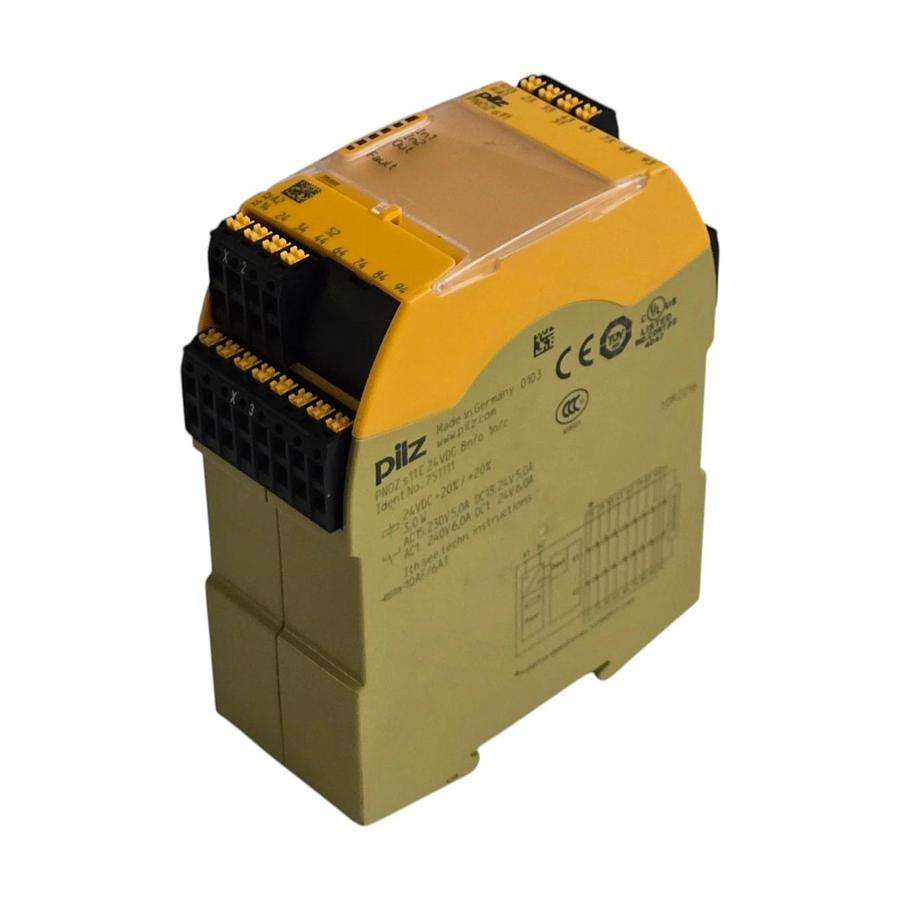 Pilz 751111 | PNOZ s11C 24VDC 8 n/o 1 n/c PNOZsigma Expansion Safety Relay NSNP