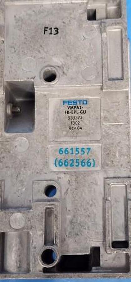 NIB FESTO VMPA-FB-EPL-GU END PLATE MAT. NR. 533372 SERIE: F302
