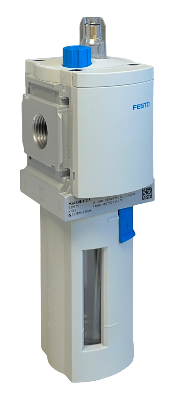 Used NEW FESTO MS6-LOE-1/2-R / 529775 PNEUMATIC LINE LUBRICATOR 1-16BAR 1.6MPa NSNP