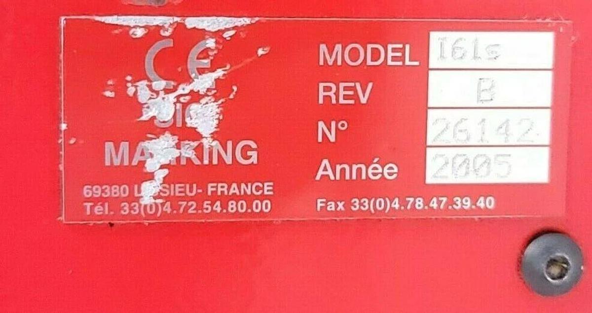 Refurbished REPAIRED SIC MARKING i61S SCRIBING MARKING HEAD REV B