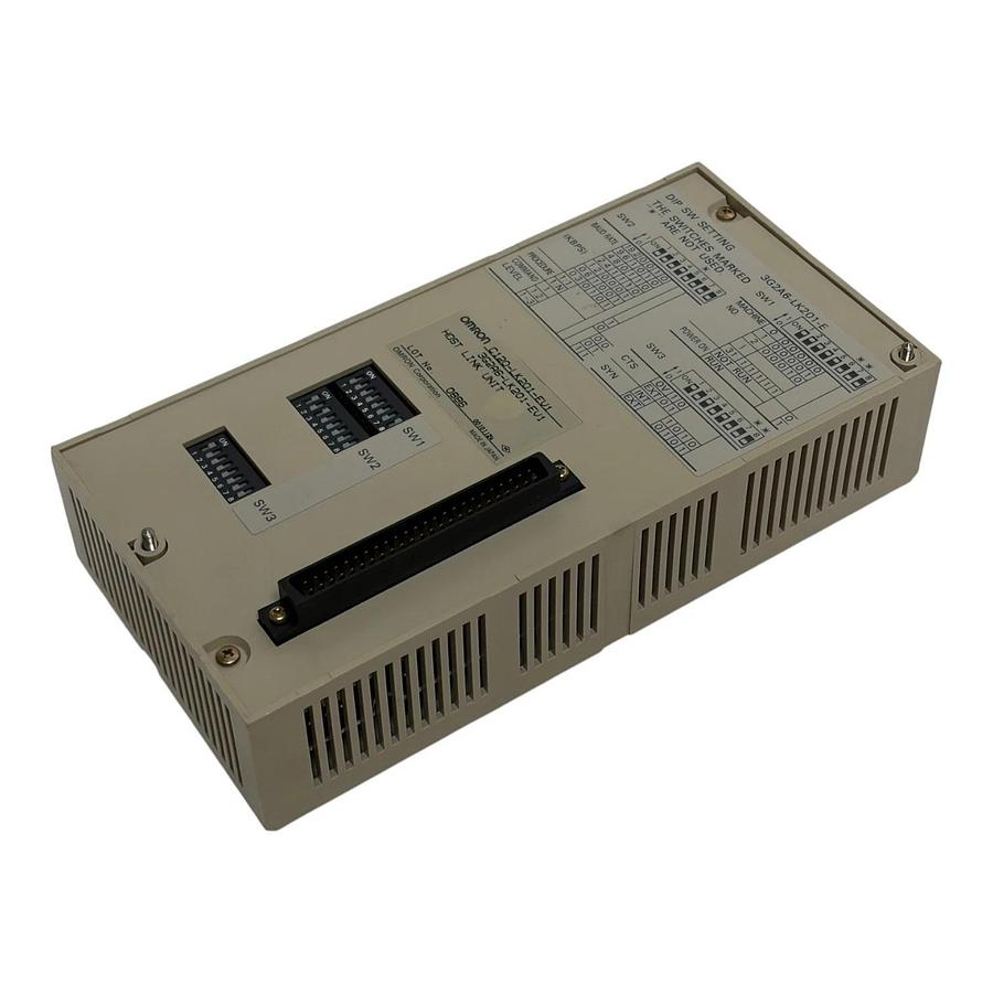 Used Omron Sysmac C120-LK201-EV1 3G2A6-LK201-EV1 Host Link Unit RS232C Module