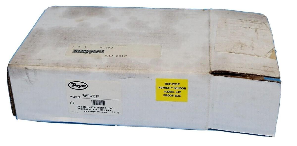 Used NIB DWYER RHP-2O1F TEMERATURE SENSOR TRANSMITTER RHP2O1F