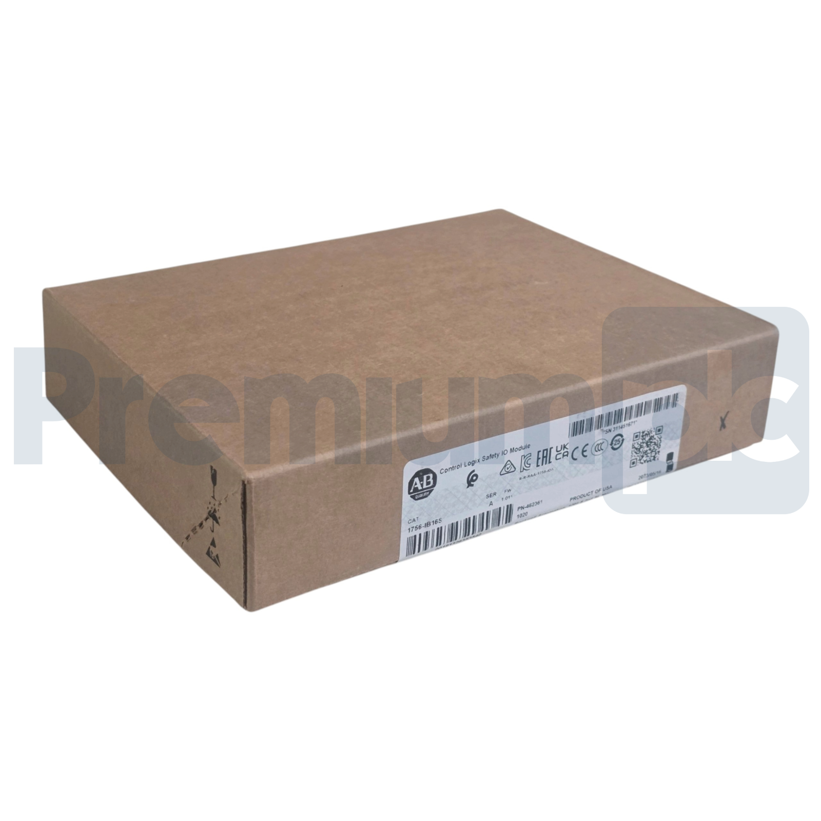 Used Sealed Allen Bradley 1756-IB16S /A ControlLogix Safety Input Module 16-Pt 10-30V