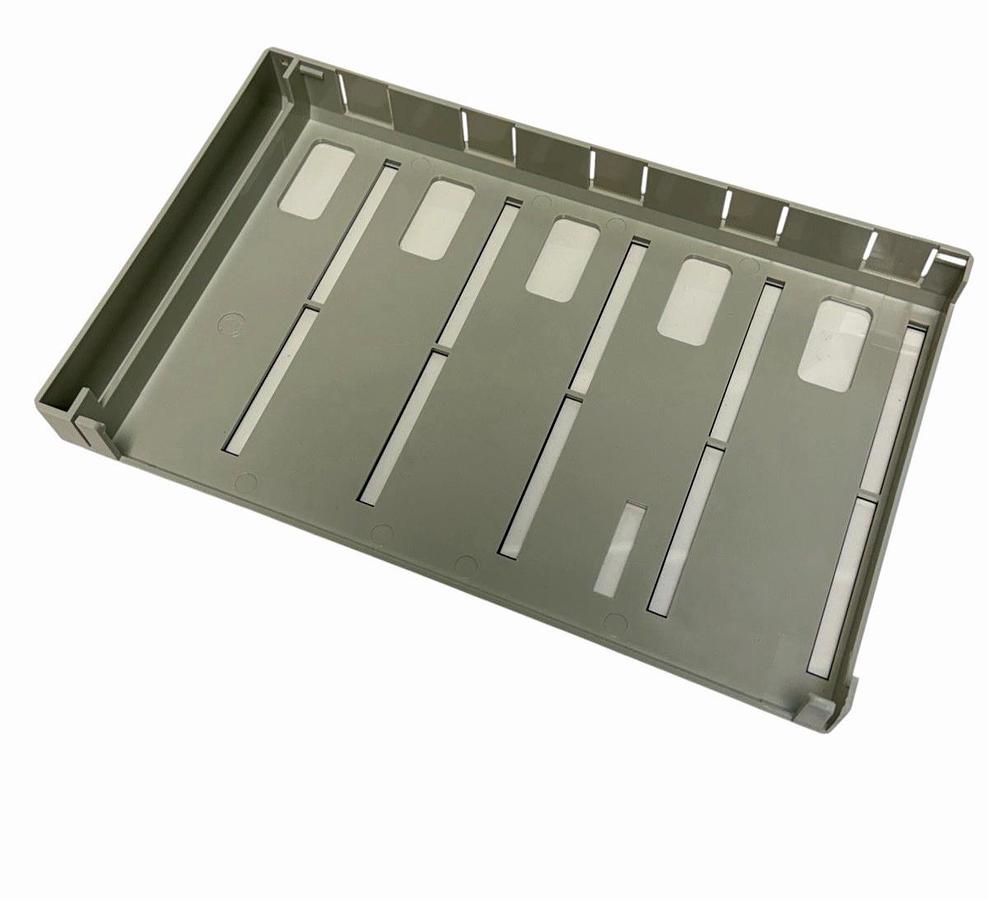 Used LOT OF 3 NEW AEG GRAY/BLACK RIGID PLASTIC COVER MEDIA STORAGE BOX ORGANIZERS