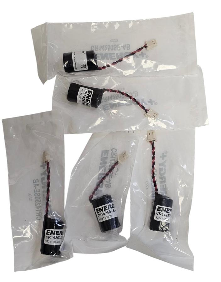 LOT OF 5 NEW ENERGY PLUS CR14250SE-AB BATTERIES LITHIUM 3.0V 850MAH