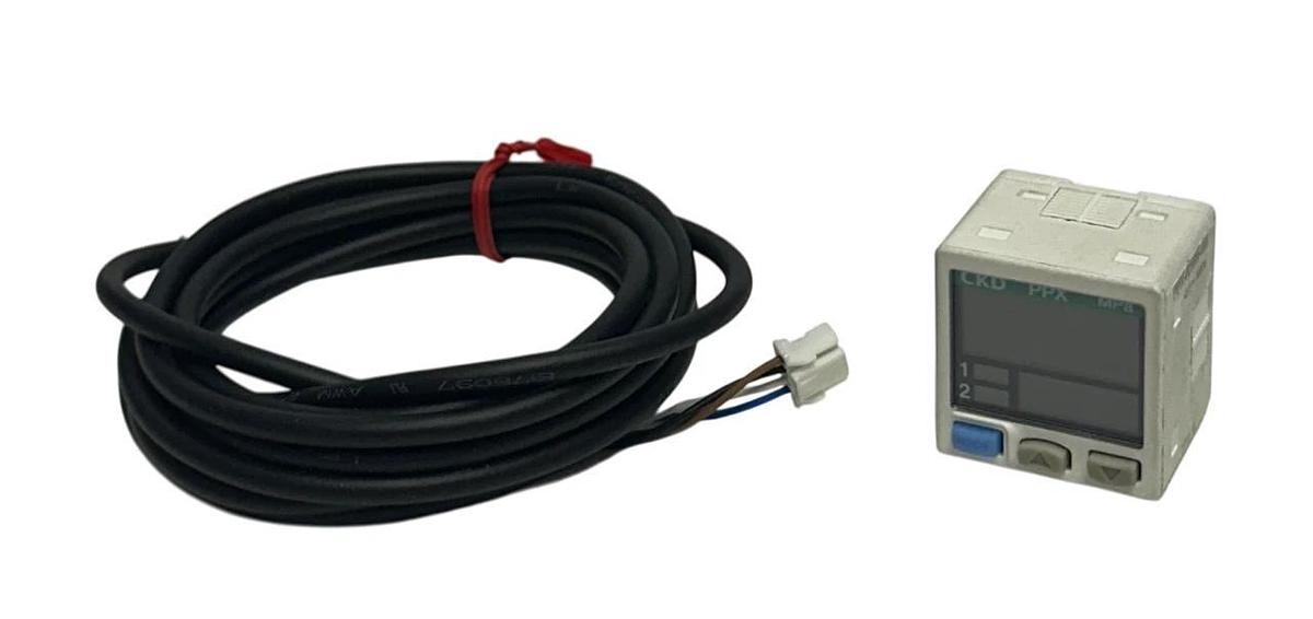 CKD PPX-R10N-6M / PPXR10N6M PNEUMATIC DIGITAL PRESSURE SENSOR PPX 12-24VDC NSMP