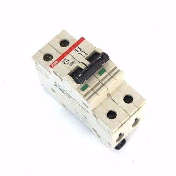 Used ABB S282-K1 CIRCUIT BREAKER, 1AMP, 2POLE, 277/480VAC, S282K1A