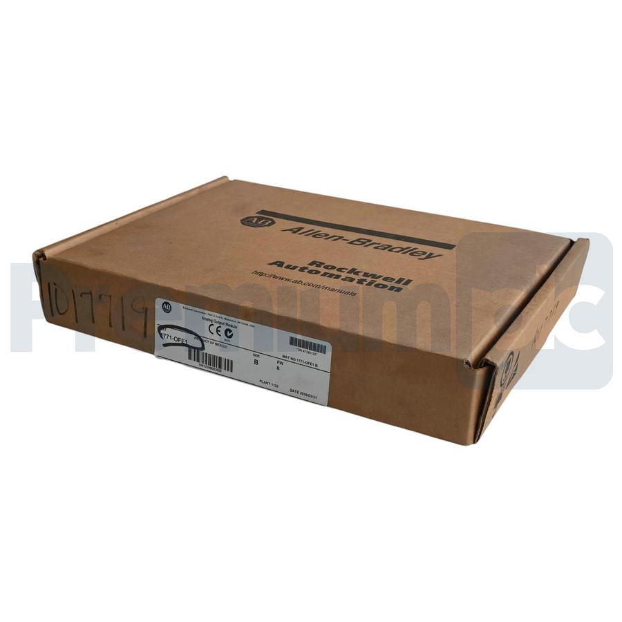 Surplus Allen Bradley 1771-OFE1 /B PLC-5 Analog Output Module FW. B 1771OFE1