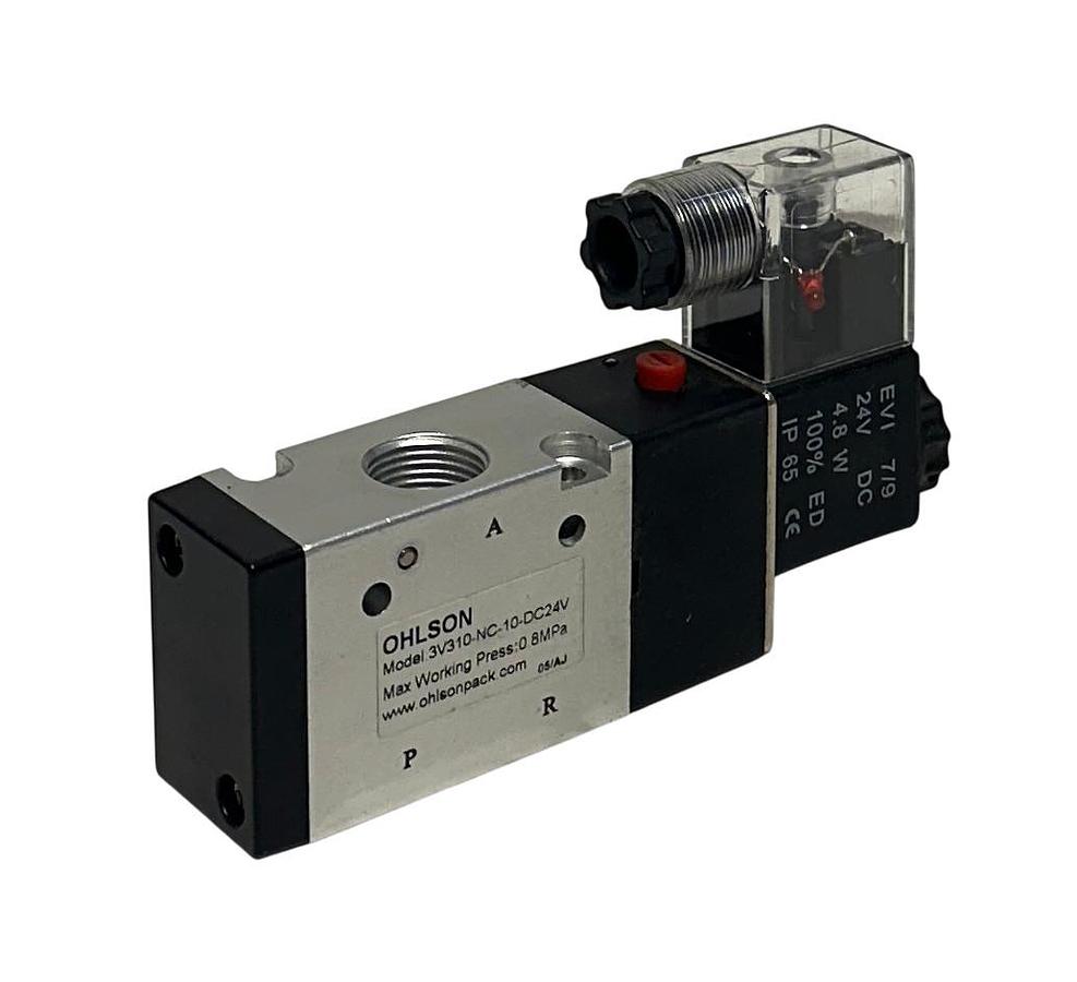OHLSON 3V310-NC-10-DC24V / 3V310NC10DC24V SOLENOID VALVE 24VDC 4.8W COIL NSNP