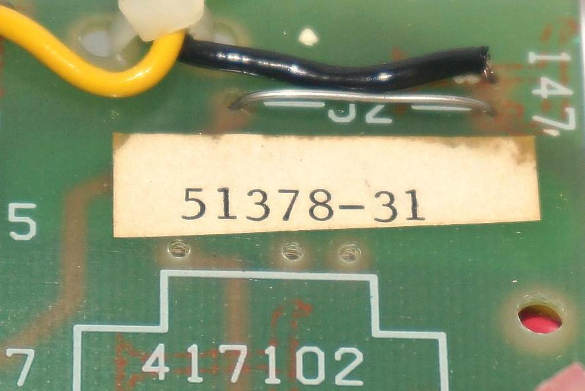 Used NEW RELIANCE ELECTRIC 0-51378-31 GATE COUPLING CARD 05137831
