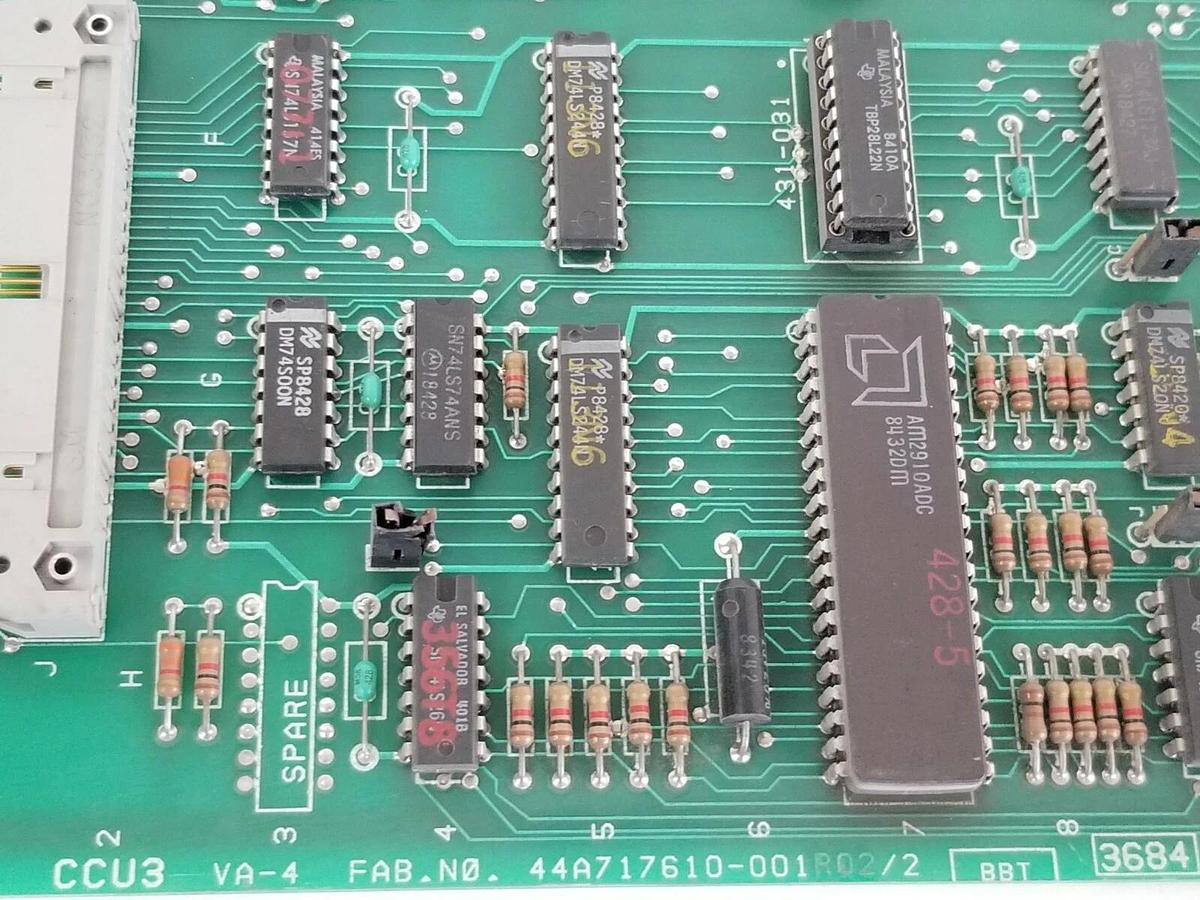 Used GE IC600CB502D CONTROL MODULE ASM. NO. 44A297094-G01 FAB NO. 44A717610-001 R02/2