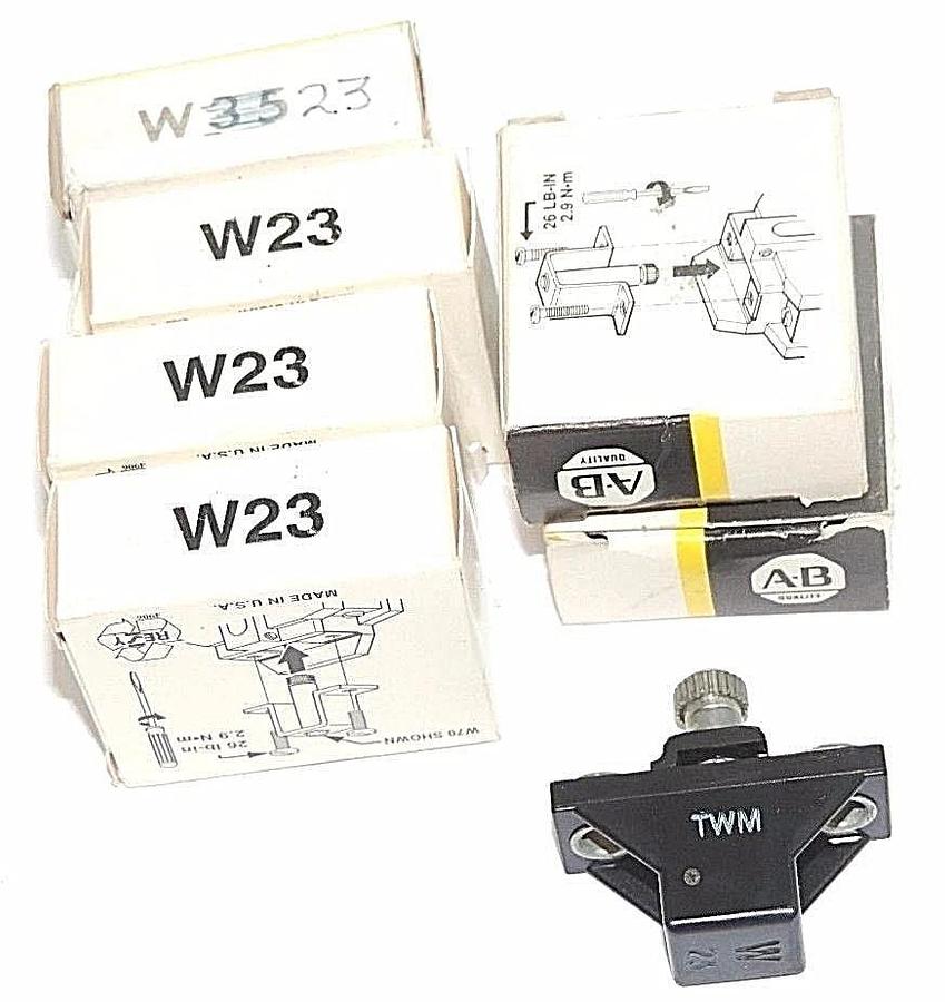 Used LOT OF 6 NIB ALLEN BRADLEY W23 HEATER ELEMENTS
