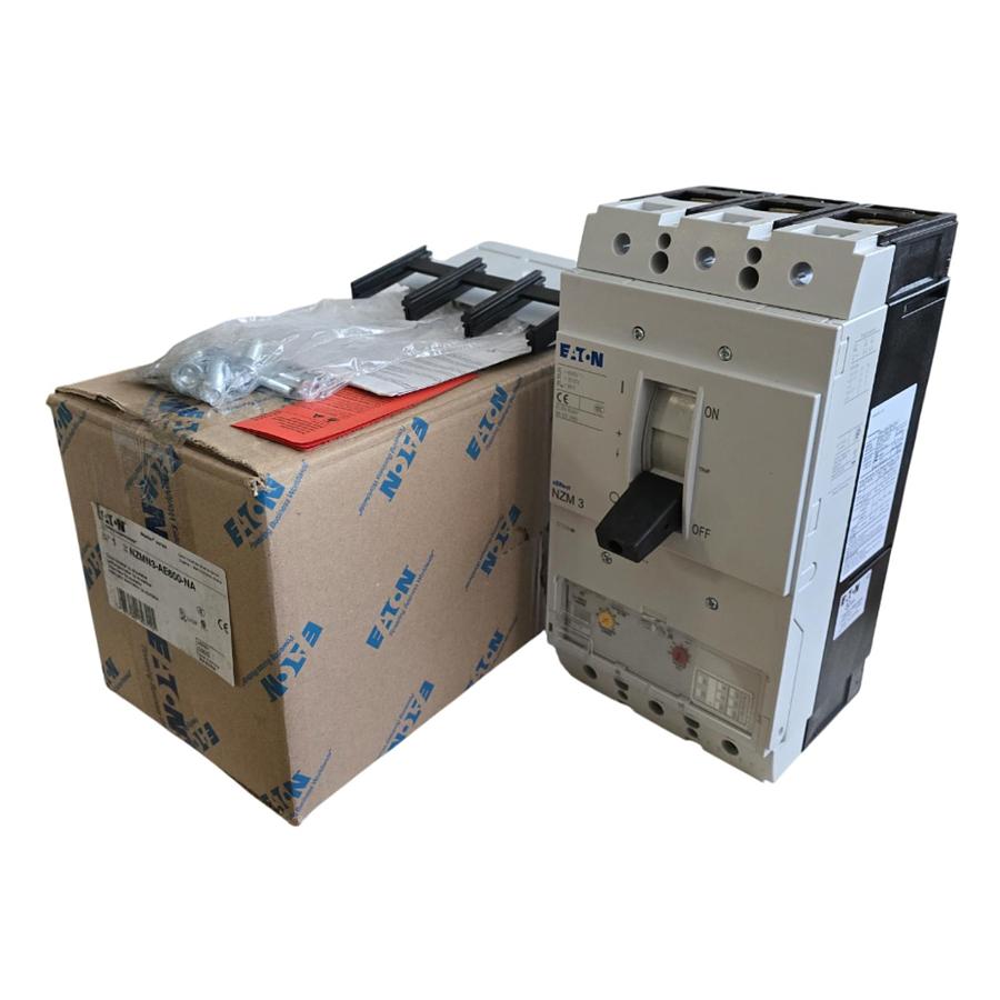 Used EATON MOELLER NZMN3-AE600-NA - NZM CIRCUIT BREAKER 3P 600A w/MAGNETIC TRIP NSMP