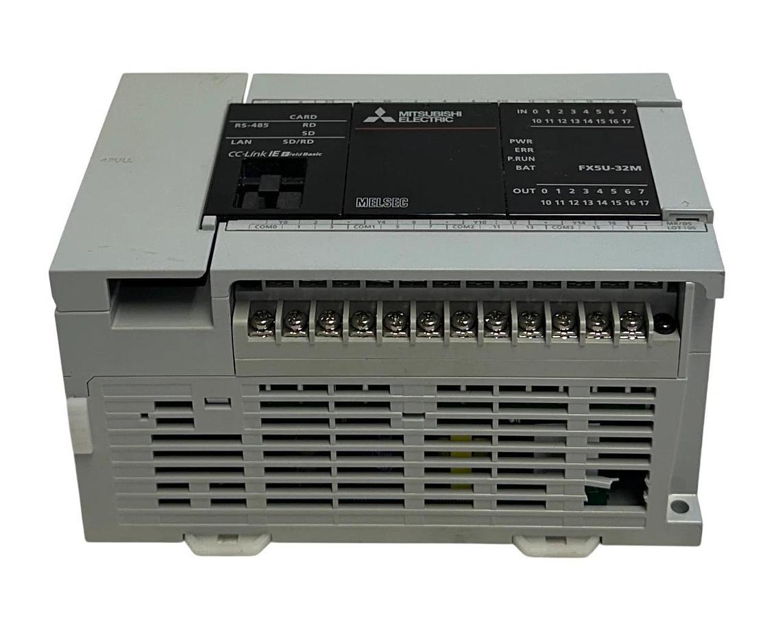 Used MITSUBISHI ELECTRIC FX5U-32MR/DS / FX5U-32M MELSEC CC-Link CPU CONTROLLER USNP