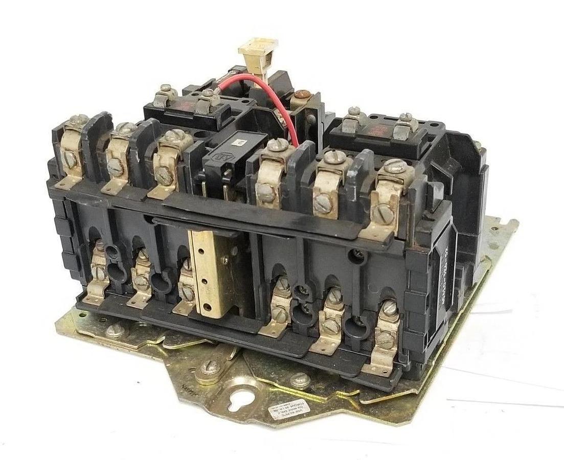 Used ALLEN BRADLEY 505-BOD STARTER SER. C SIZE 1 W/ (2) CB236 COILS 110-120V 50-60HZ